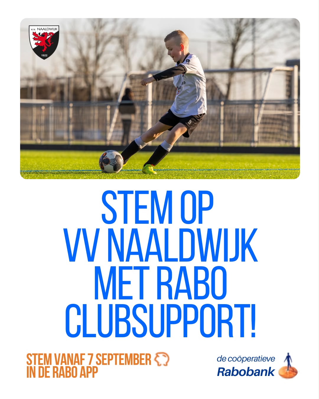 Rabo Clubsupport: stem op VV Naaldwijk!